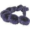 Lot De 10 Disques De Nettoyage Violet 50,0 mm