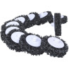 Lot De 10 Disques De Nettoyage Noir 50,0 mm