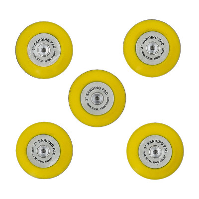 Lot De 5 Plateaux Pour Disque De Ponçage Diam. 75,0 mm Souples Pour 515.5585 Et