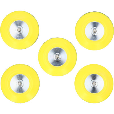 Lot de 5 plateaux velcro pour disques de ponçage diam. 76,5 mm, pour 515.5120 et 515.5111