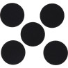 Lot de 5 plateaux velcro pour disques de ponçage diam. 76,5 mm, pour 515.5120 et 515.5111