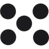 Lot de 5 plateaux velcro pour disques de ponçage diam.46 mm, pour 515.5120 et 515.5111