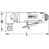 Mini-Meuleuse D'Angle Pneumatique Slimpower, 6 mm