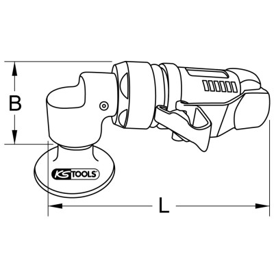 Mini Ponceuse Slimpower® 1/4'' Pour Disque Ø 50 mm