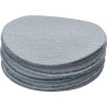 Lot De 10 Disques De Ponçage À Grain 320 Diam. 75 mm Pour 515.5100, 515.5111 Et