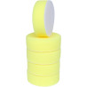 Lot de 5 tampons de nettoyage en plastique jaune, diam. 85 mm pour 515.5120-515.5590-515.5125