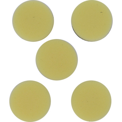 Lot De 5 Tampons De Nettoyage En Plastique Jaune, Diam. 50Mm Pour 515.5125
