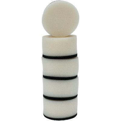 Lot De 5 Tampons De Nettoyage En Plastique Blanc, Diam. 50Mm Pour 515.5125