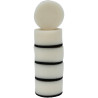Lot De 5 Tampons De Nettoyage En Plastique Blanc, Diam. 50Mm Pour 515.5125
