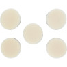 Lot De 5 Tampons De Nettoyage En Plastique Blanc, Diam. 50Mm Pour 515.5125