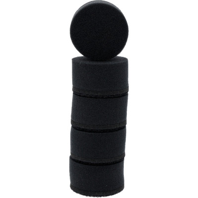 Lot De 5 Tampons De Nettoyage En Plastique Noir, Diam. 50Mm Pour 515.5125