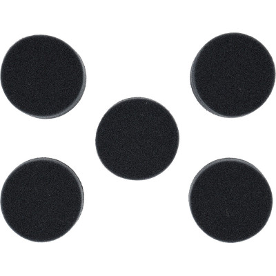 Lot De 5 Tampons De Nettoyage En Plastique Noir, Diam. 50Mm Pour 515.5125