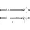 Clé Dynamométrique Ergotorqueprécision® 1/2'', 80-420 Nm
