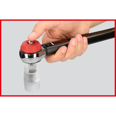 Clé dynamométrique ERGOTORQUEprécision® 1/2'', 80-420 Nm - avec certificat d'étalonnage