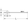 Clé De Serrage Angulaire Pince, 3/4''