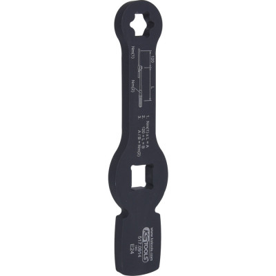 Clé À Frapper Torx® E 24 Pour Raccords D'Étriers De Frein