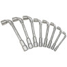 Boîte De 8 Clés À Pipe Débouchées Métriques - 6 Pans, 8 À 24 mm