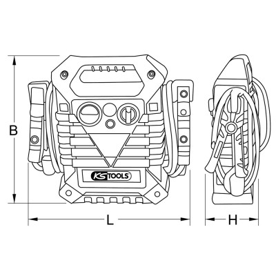 Booster À Condensateur 12V - 1800 A
