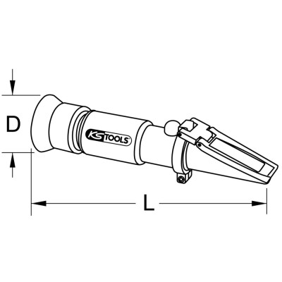 Réfractomètre Adblue Antigel/Batterie