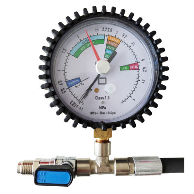 Kit De Détection De Fuite De Climatisation À L'Azote Hydrogéné