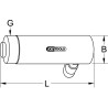 Vérin Hydraulique, L.423 mm
