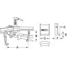 Extracteur Universel À 3 Griffes Pour Utilisation Avec Vérin Hydraulique 15 mm