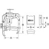 Extracteur Universel À 3 Griffes Utilisation Avec Vérin Hydrau, 500X270X20 mm