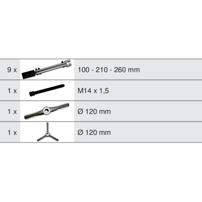Module D'Extracteurs Multifonction, 12 Pièces