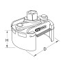 Clé Universelle Pour Filtre À Huile 80-110Mm