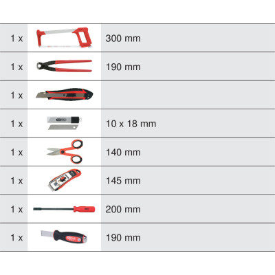 Module D'Outils De Coupe, 8 Pièces