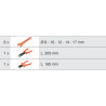Module De 6 Clés À Fourches Et 2 Pinces Isolées 1000V