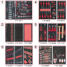 Composition D'Outils 6 Tiroirs Pour Servante, 428 Pièces