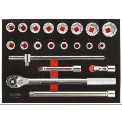 Composition D'Outils Pl 8 Tiroirs Pour Servante, 354 Pièces