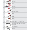 Module De Vissage Et Pinces Pour Boites De Transport Scm, 28 Pcs
