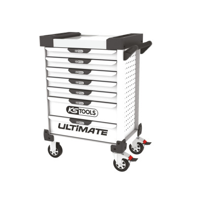 Servante Ultimate Blanche 7 Tiroirs Équipée De 184 Outils
