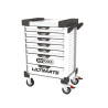 Servante Ultimate Blanche 7 Tiroirs Équipée De 184 Outils