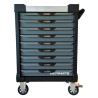 Servante Ultimate Noire Et Grise, 9 Tiroirs