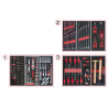 Servante Ultimate Grise Et Noire 5 Tiroirs Équipée De 158 Outils