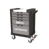 Servante Ultimate Grise Et Noire 5 Tiroirs Équipée De 173 Outils