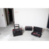 Ensemble De Caisses Scm Avec Trolley, 3 Pièces
