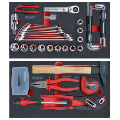 Servante Mobile Équipée De 77 Outils