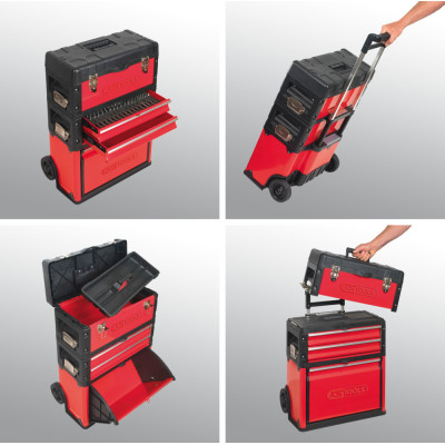 Servante Mobile Équipée De 77 Outils