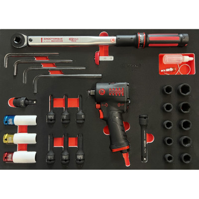Servante Racing 6 Tiroirs + Composition Automobile 303 Pièces