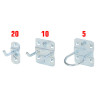 Kit De 35 Crochets Pour Armoires 810.8058 Et 810.8058Sn