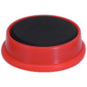 Jeu De 10 Aimants Rouges Ø25 mm