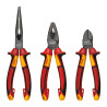 Set De 3 Pinces Isolées (Universelle, Coupante, Bec Longues)-Milwaukee Outils À