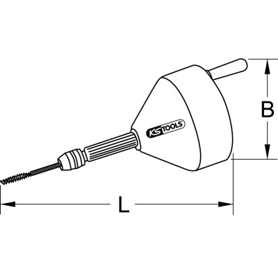 Déboucheur Manuel Ou Électrique, Ø10 mm X 9,5 M