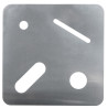 Jeu De 3 Pochoirs Pour Zone De Réparation De Carrosserie