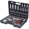 Coffret De Douilles F6 1/4'' - 1/2'' - Chromemat - 94 Pcs