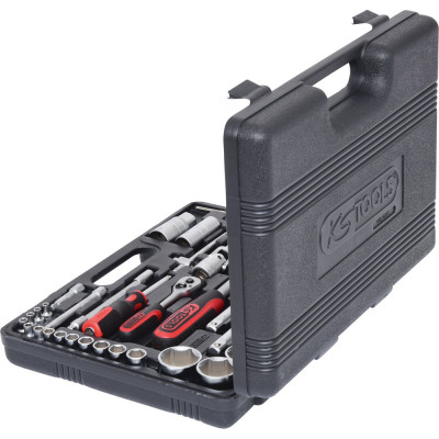 Coffret De Douilles F6 1/4'' - 1/2'' - Chromemat - 94 Pcs